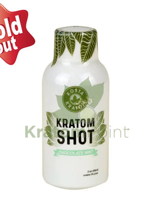 Kosta Kratom Shot 2Oz 59Ml Chocolate Mint