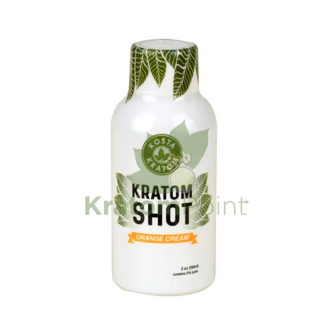 Kosta Kratom Shot 2Oz 59Ml Orange Cream