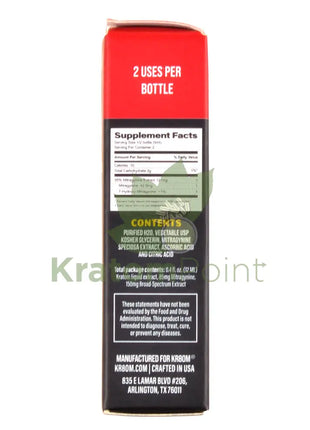 Kr8om Bali 12ml Kratom Extract Shot