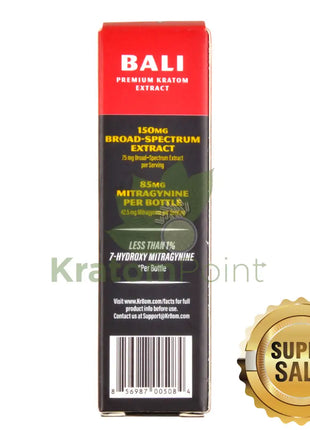 Kr8om Bali 12ml Kratom Extract Shot