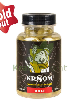 Kr8Om Bali Capsules 75 Count