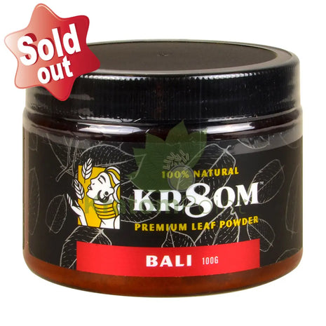 Kr8Om Bali Kratom Powder 100 Grams