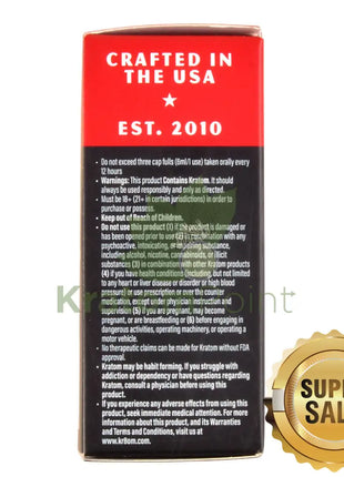 Kr8om Bali Kratom Shot 30ml