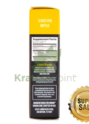 Kr8om Reserve 12ml Kratom Extract Shot