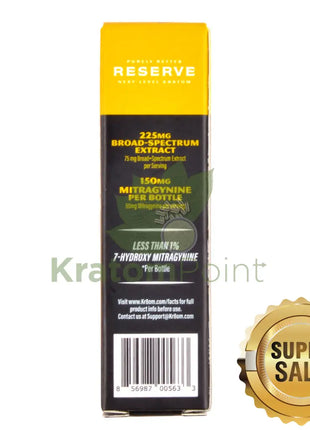 Kr8om Reserve 12ml Kratom Extract Shot