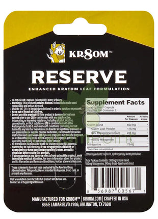 Kr8om Reserve capsules 2 count