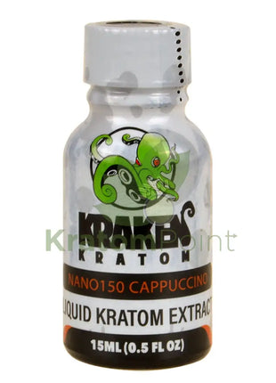 Kraken Kratom Liquid Extract 15Ml Nano 150 Cappuccino