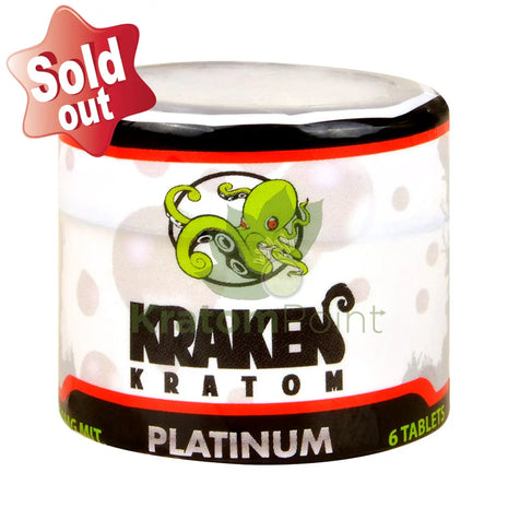Kraken Kratom Platinum Tablets 6Ct