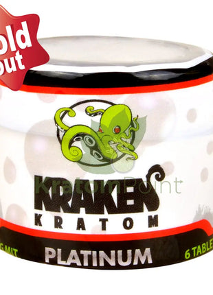 Kraken Kratom Platinum Tablets 6Ct
