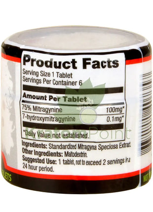Kraken Kratom Platinum Tablets 6Ct