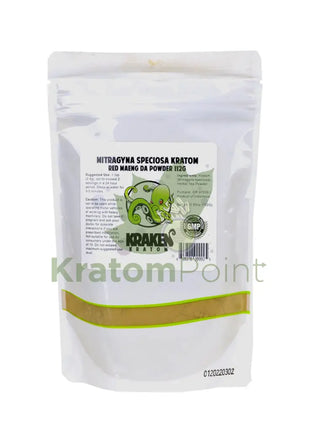 Kraken Kratom Powder 112g, Red Maeng Da-back