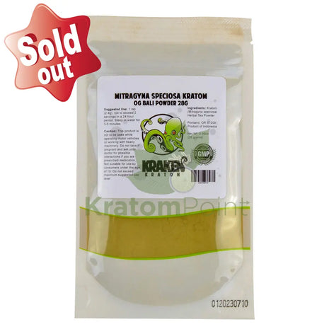Kraken Kratom Powder 28G Bali