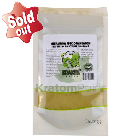 Kraken Kratom Powder 28G Red Maeng Da
