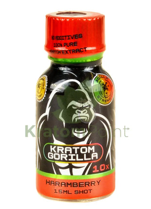 Kratom Gorilla Haramberry 15Ml Shot