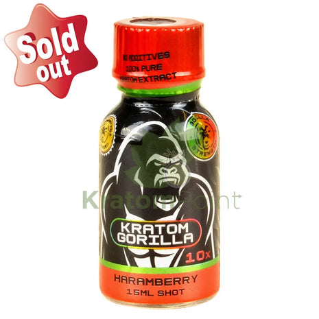 Kratom Gorilla Haramberry 15Ml Shot