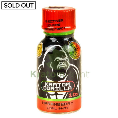 Kratom Gorilla Haramberry 15Ml Shot