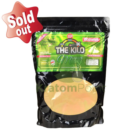 Kratom Pharmacy Powder Green Malay 1kg bag