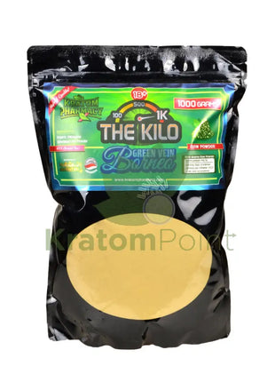 Kratom Pharmacy Powder Green Vein Borneo 1kg bag