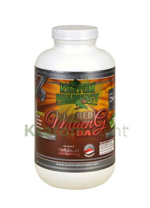 Kratom Pharmacy Red Maeng Da Capsules 500ct bottle