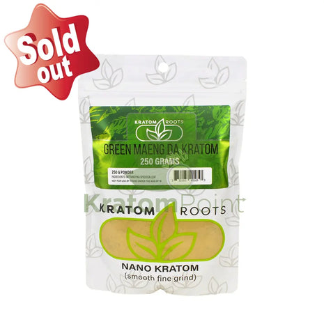 Kratom Roots Nano Green Maeng Da 250 Grams