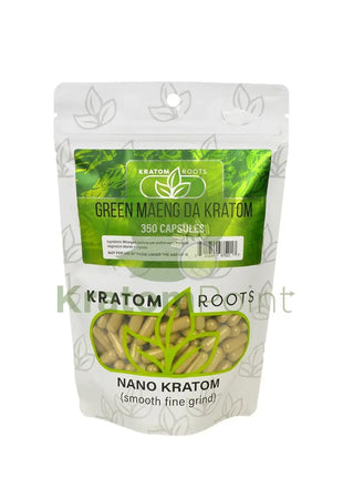 Kratom Roots Nano Green Maeng Da 350 Capsules