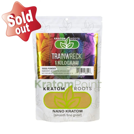 Kratom Roots Nano Trainwreck 1000 Grams (1Kg)
