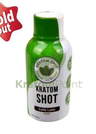 Kratom Spot Kratom Shot Caffe Latte 60ml 1 bottle