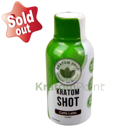 Kratom Spot Kratom Shot Caffe Latte 60ml 1 bottle