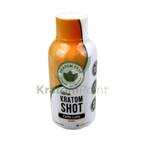 Kratom Spot Ultra Strength Kratom Shot Caffe Latte 60ml 1 bottle
