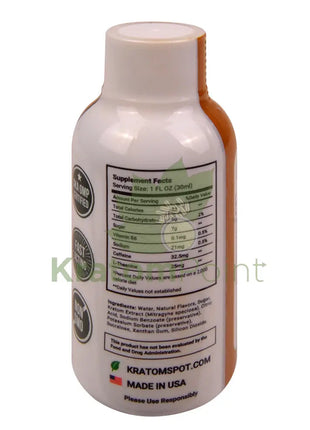 Kratom Spot Ultra Strength Kratom Shot Caffe Latte 60ml 1 bottle