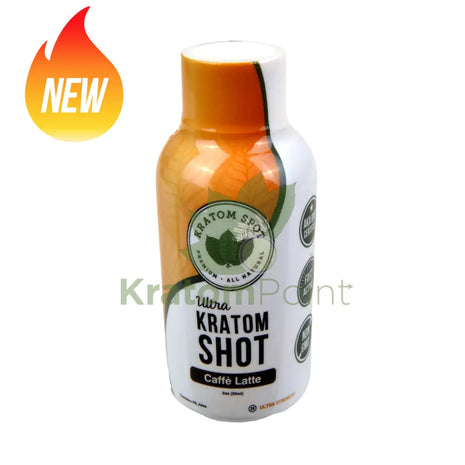 Kratom Spot Ultra Strength Kratom Shot Caffe Latte 60ml 1 bottle
