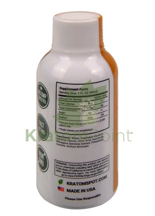 Kratom Spot Ultra Strength Kratom Shot Peach Mango 60ml 1 bottle