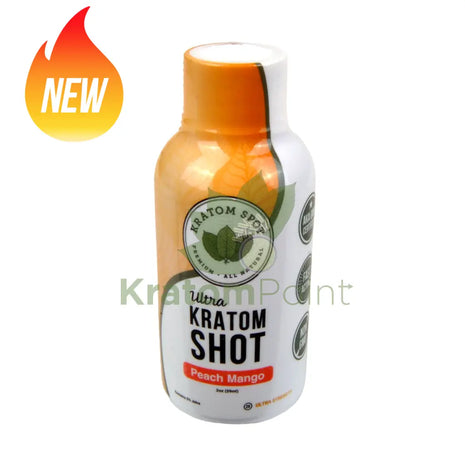 Kratom Spot Ultra Strength Kratom Shot Peach Mango 60ml 1 bottle