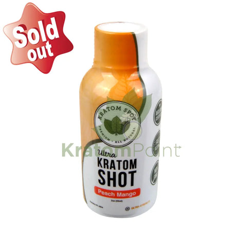 Kratom Spot Ultra Strength Kratom Shot Peach Mango 60ml 1 bottle