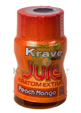 Krave Jule Kratom Extract Shots Peach Mango 10ml