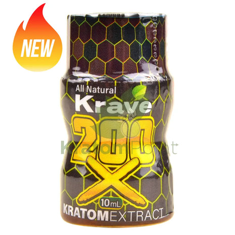 Krave Kratom 200X Extract 10Ml 1 Bottle
