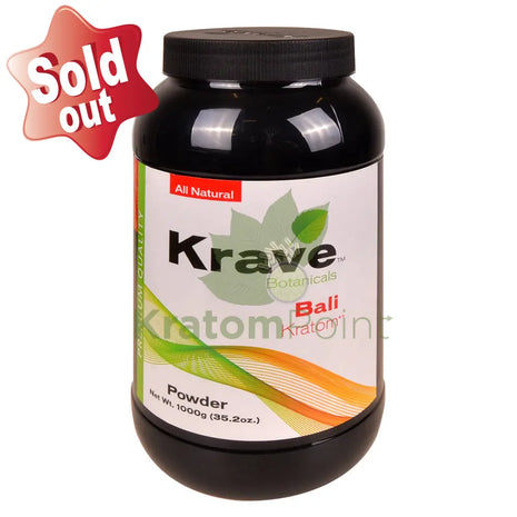 Krave Kratom Bali Powder 1000 grams