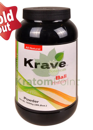 Krave Kratom Bali Powder 1000 grams