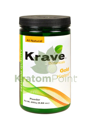 Krave Kratom Gold powder, 250 grams