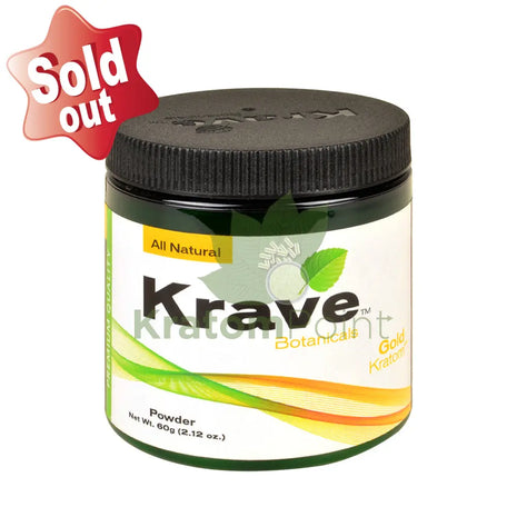 Krave Kratom Gold powder, 60 grams