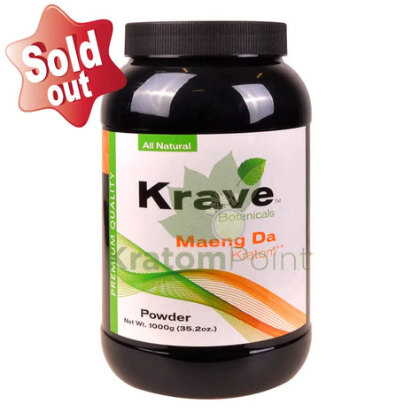 Krave Kratom Maeng Da Powder 1000 grams