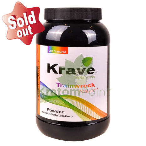 Krave Kratom Trainwreck Powder 1000 grams