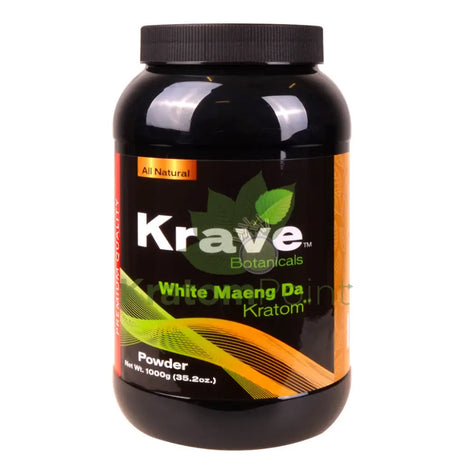 Krave Kratom White Maeng Da Powder 1000 grams