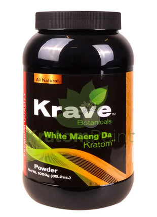 Krave Kratom White Maeng Da Powder 1000 grams