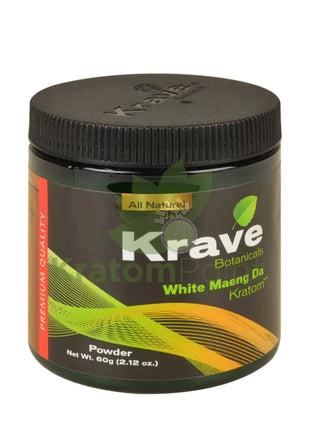 Krave Kratom White Maeng Da powder, 60 grams