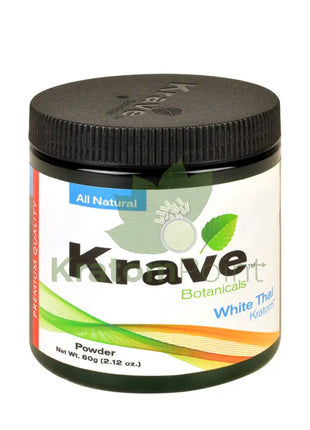 Krave Kratom White Thai powder, 60 grams