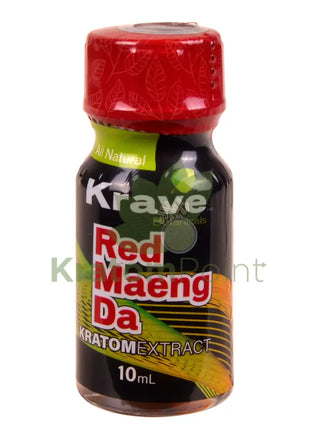 Krave Red Maeng Da Kratom Extract 10ml 1 bottle