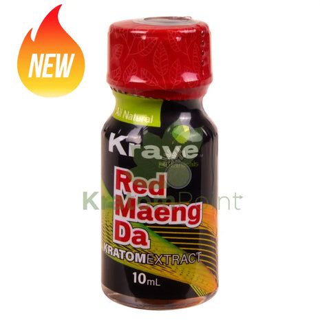 Krave Red Maeng Da Kratom Extract 10ml 1 bottle