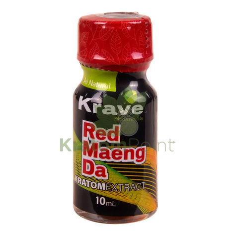 Krave Red Maeng Da Kratom Extract 10ml 1 bottle