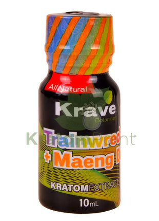 Krave TrainWreck + Maeng Da Kratom Extract 10ml 1 bottle